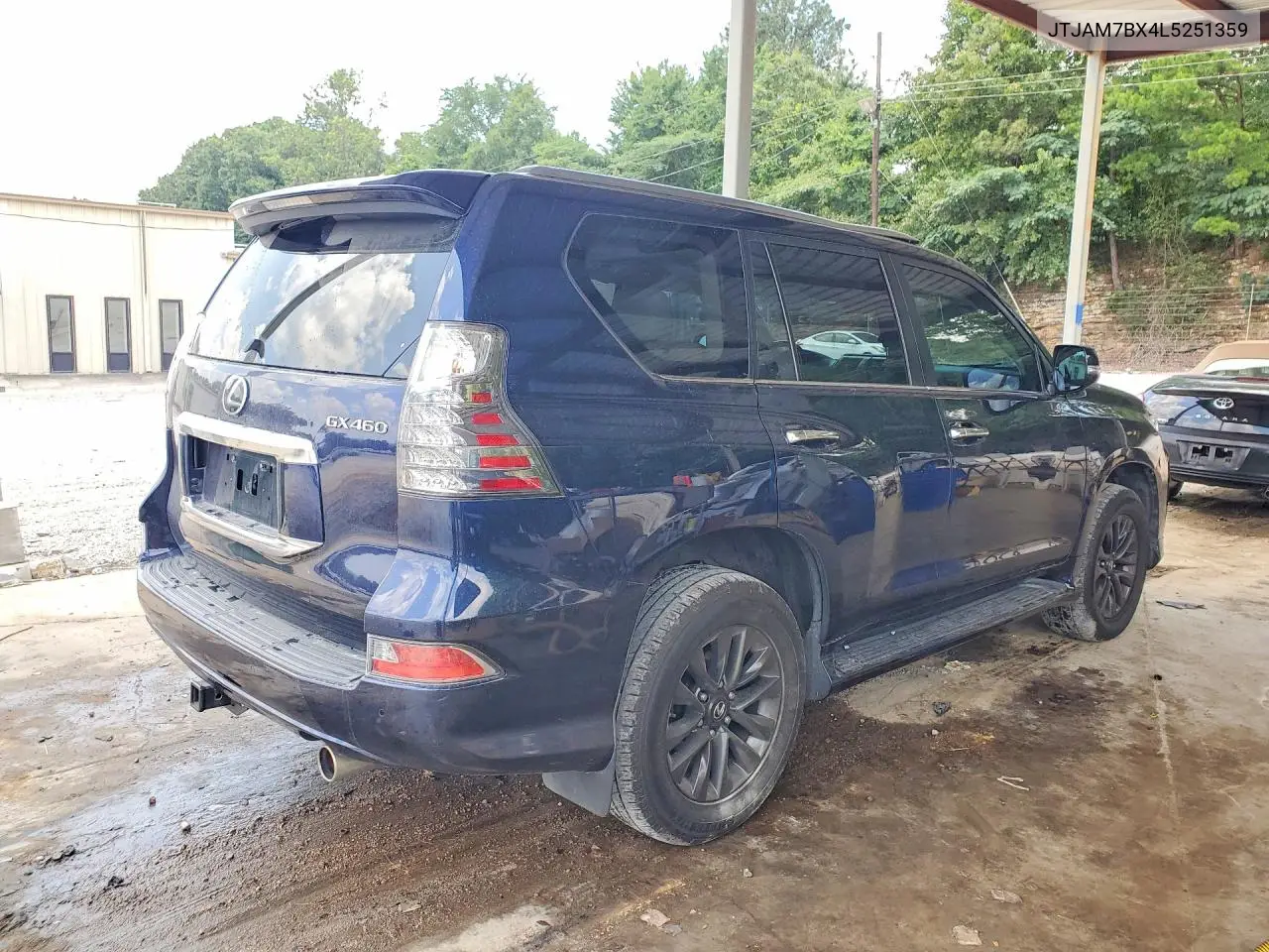 2020 Lexus Gx 460 Premium VIN: JTJAM7BX4L5251359 Lot: 59124676