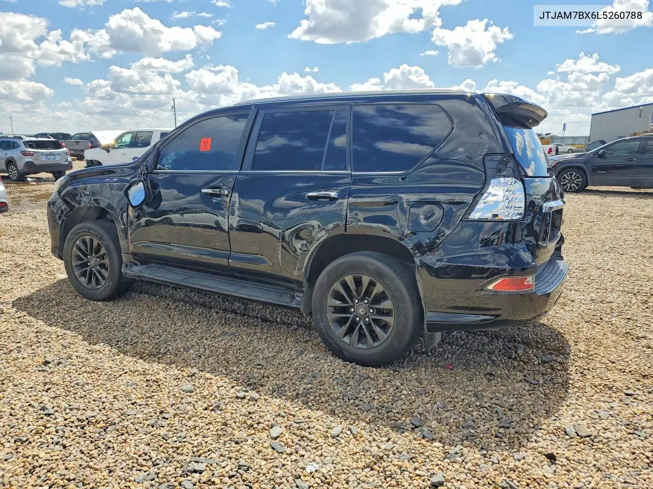 2020 Lexus Gx 460 Premium VIN: JTJAM7BX6L5260788 Lot: 59739386