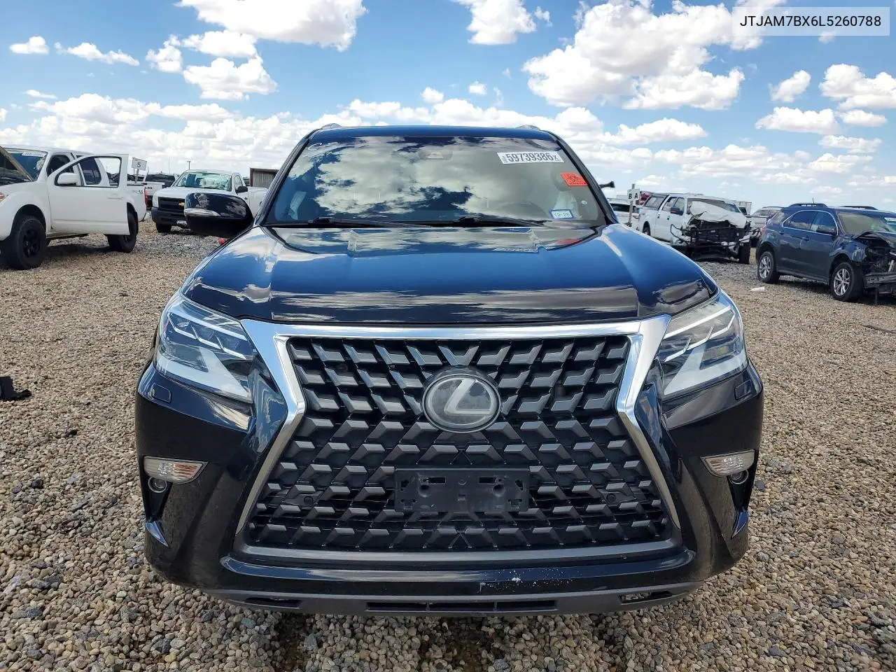 2020 Lexus Gx 460 Premium VIN: JTJAM7BX6L5260788 Lot: 59739386