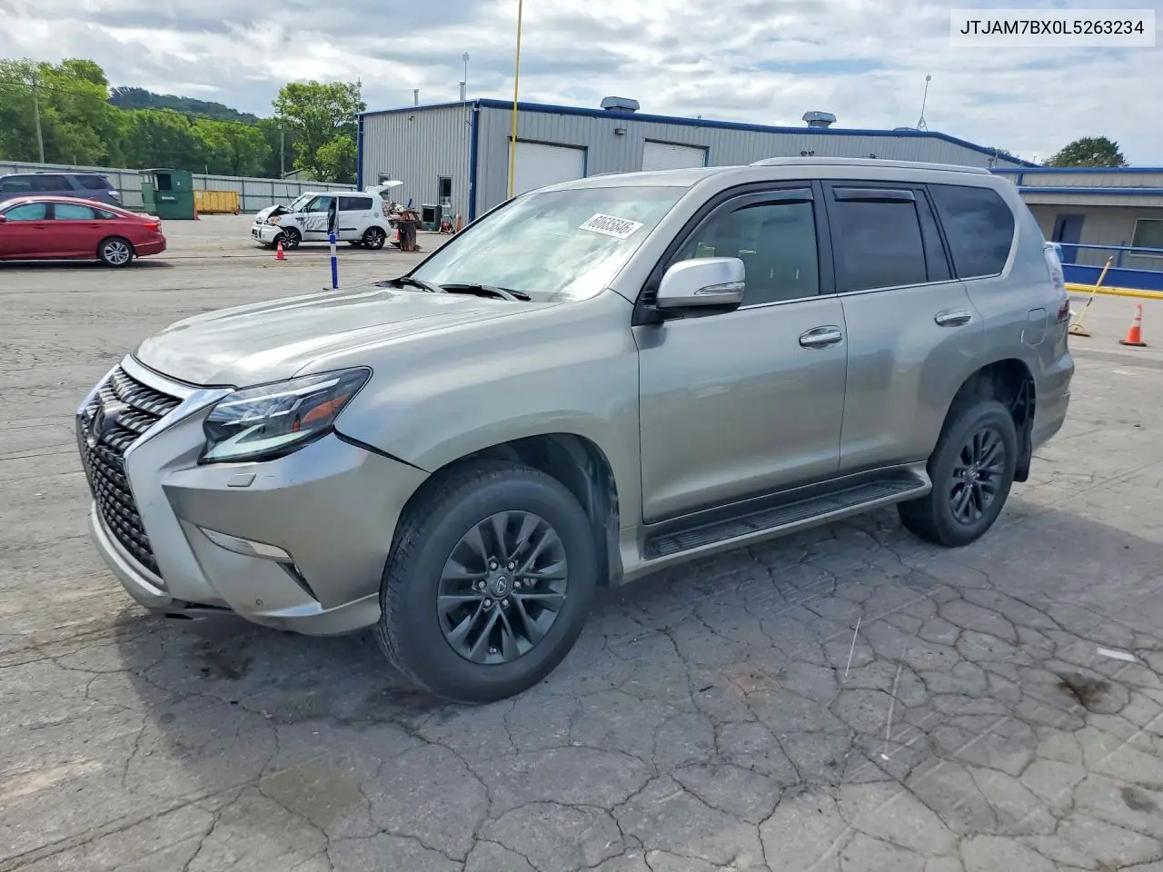 2020 Lexus Gx 460 Premium VIN: JTJAM7BX0L5263234 Lot: 60685846