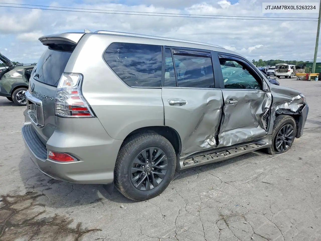 2020 Lexus Gx 460 Premium VIN: JTJAM7BX0L5263234 Lot: 60685846