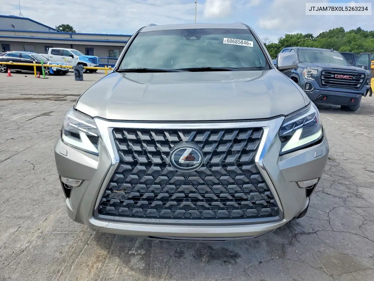 2020 Lexus Gx 460 Premium VIN: JTJAM7BX0L5263234 Lot: 60685846