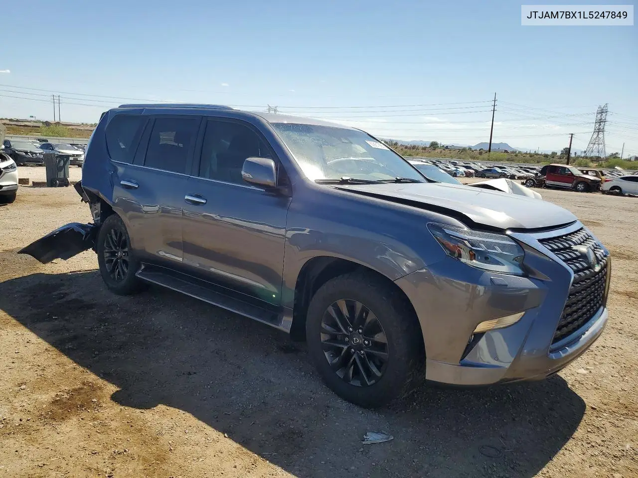 2020 Lexus Gx 460 Premium VIN: JTJAM7BX1L5247849 Lot: 60861886