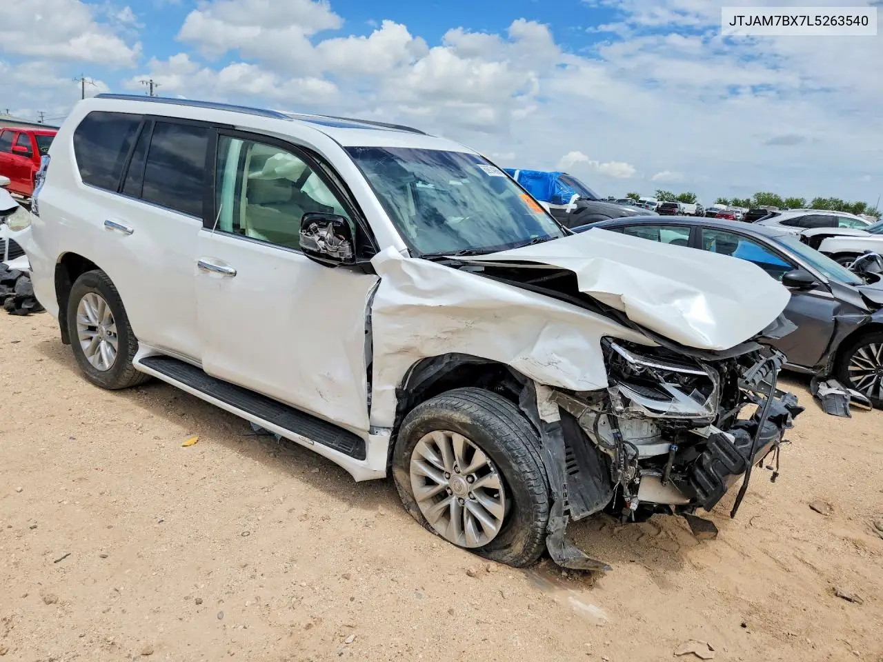 2020 Lexus Gx 460 Premium VIN: JTJAM7BX7L5263540 Lot: 60974966