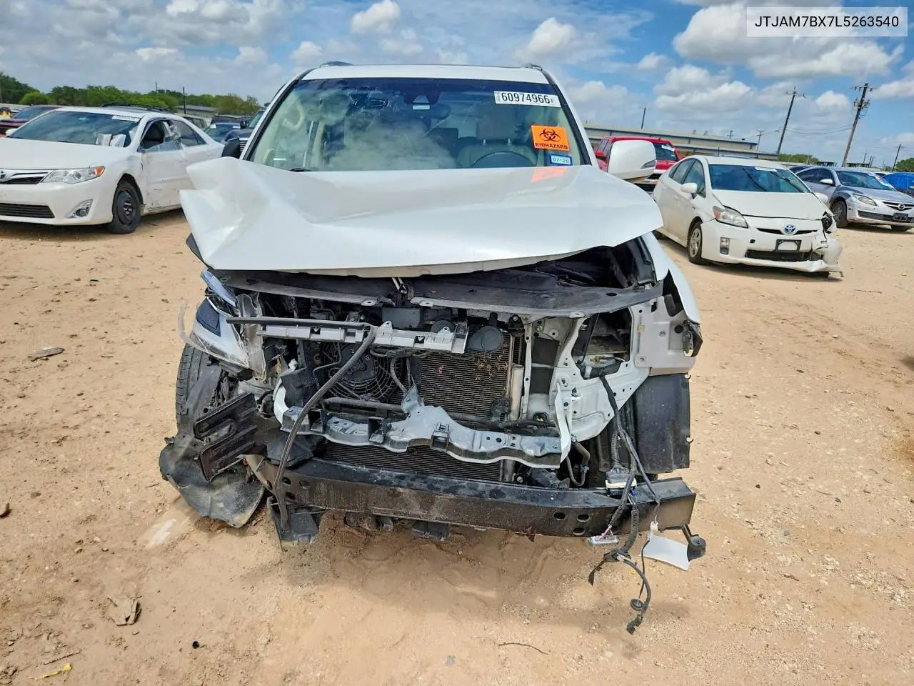 2020 Lexus Gx 460 Premium VIN: JTJAM7BX7L5263540 Lot: 60974966