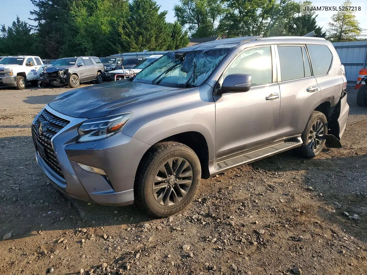 2020 Lexus Gx 460 Premium VIN: JTJAM7BX5L5257218 Lot: 61353856