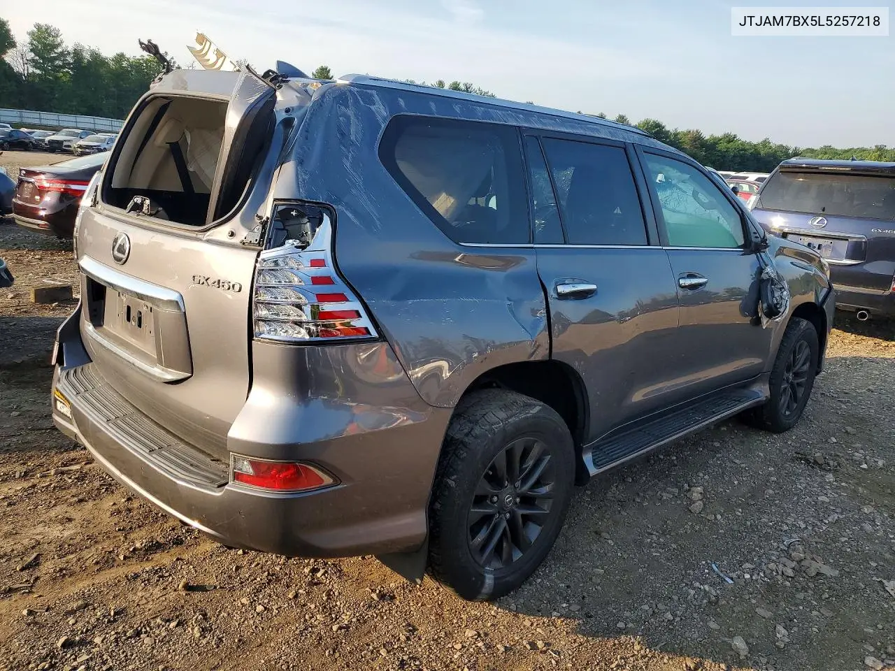2020 Lexus Gx 460 Premium VIN: JTJAM7BX5L5257218 Lot: 61353856