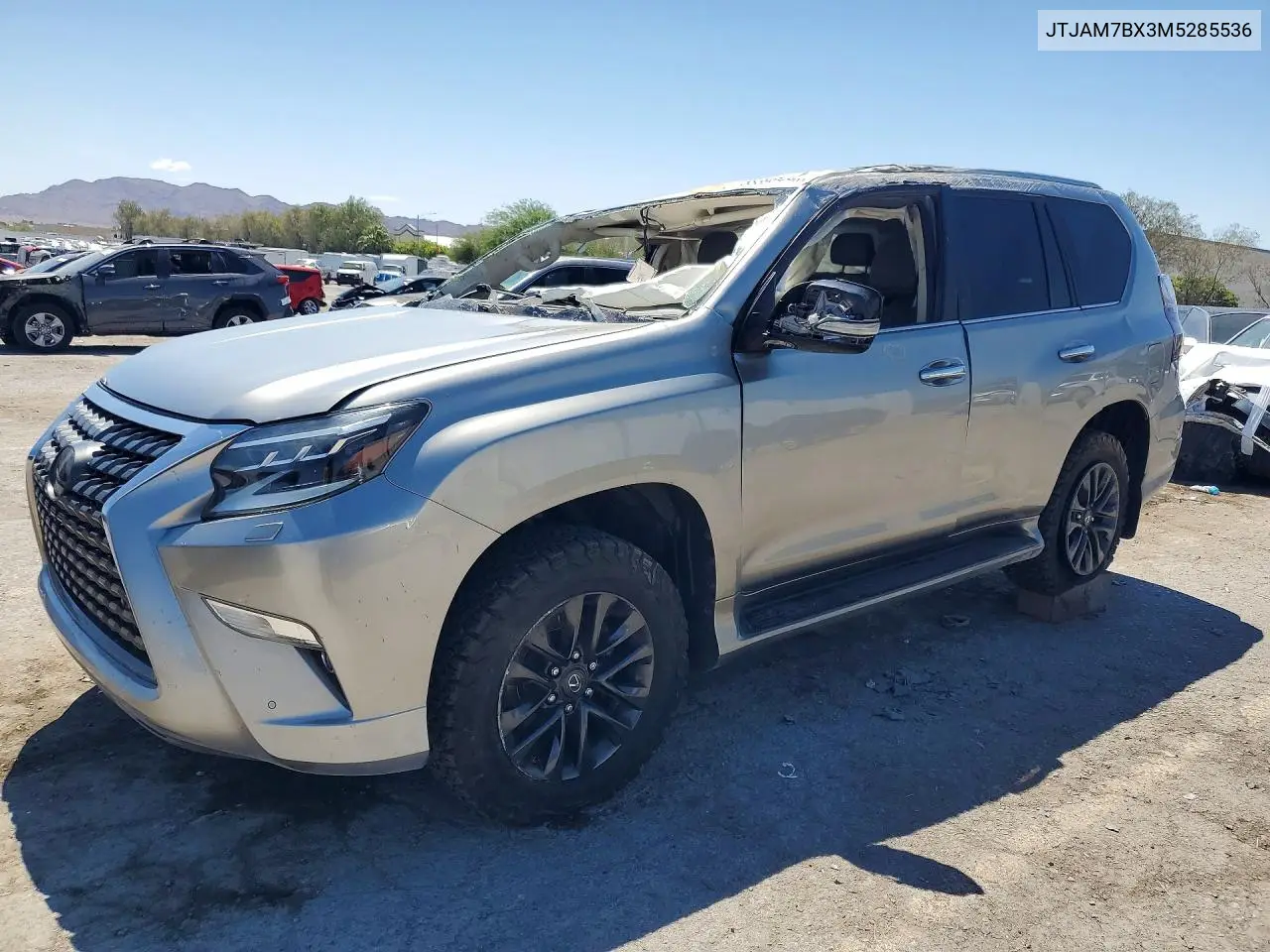 2021 Lexus Gx 460 Premium VIN: JTJAM7BX3M5285536 Lot: 58398496