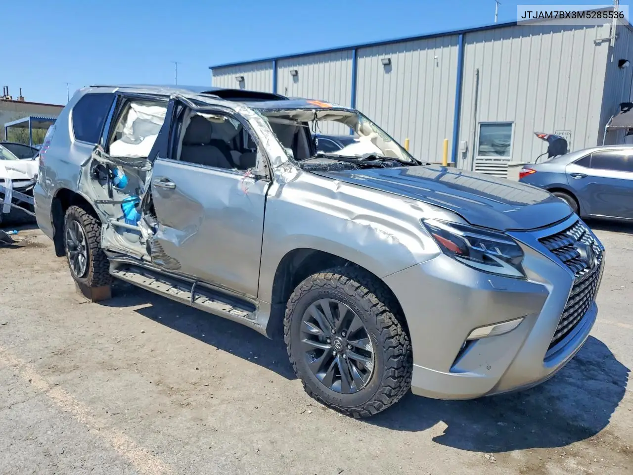 2021 Lexus Gx 460 Premium VIN: JTJAM7BX3M5285536 Lot: 58398496
