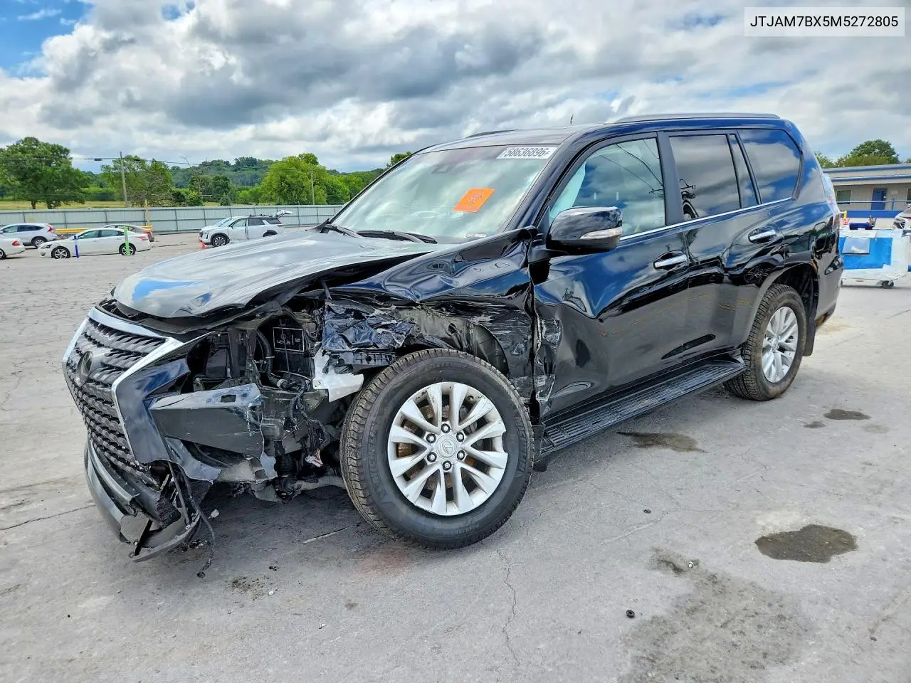 2021 Lexus Gx 460 Premium VIN: JTJAM7BX5M5272805 Lot: 58636896