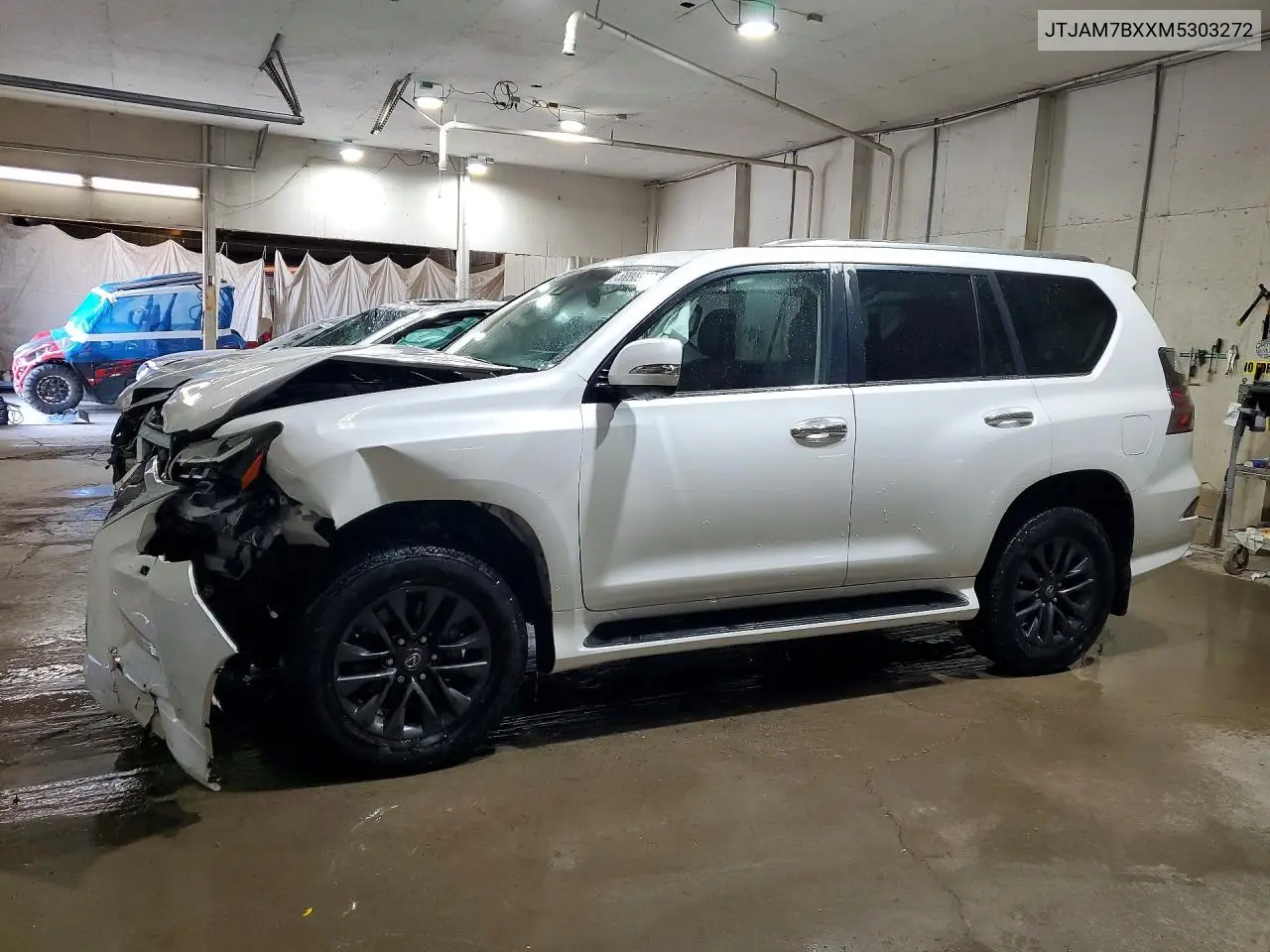 2021 Lexus Gx 460 Premium VIN: JTJAM7BXXM5303272 Lot: 58898956