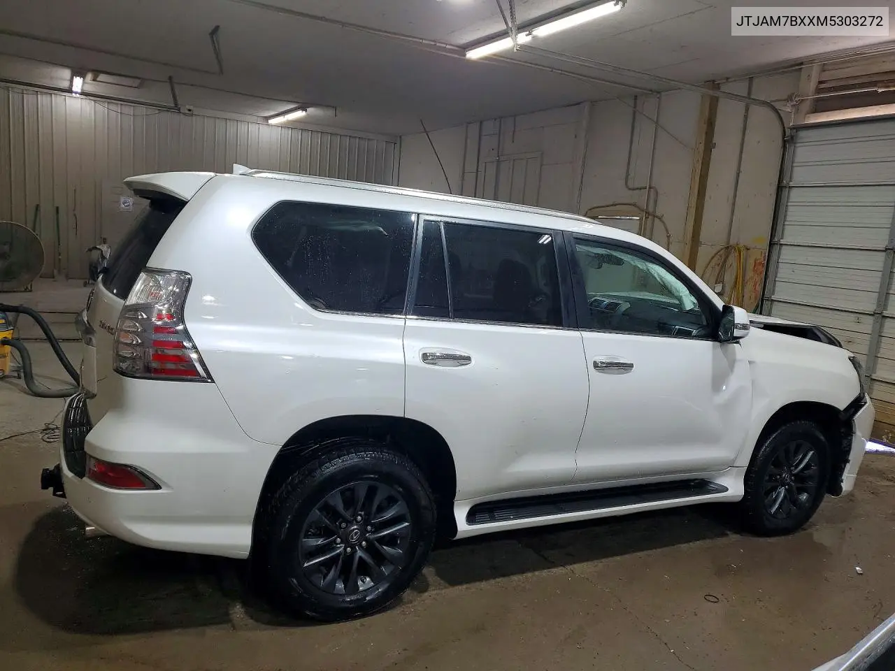 2021 Lexus Gx 460 Premium VIN: JTJAM7BXXM5303272 Lot: 58898956