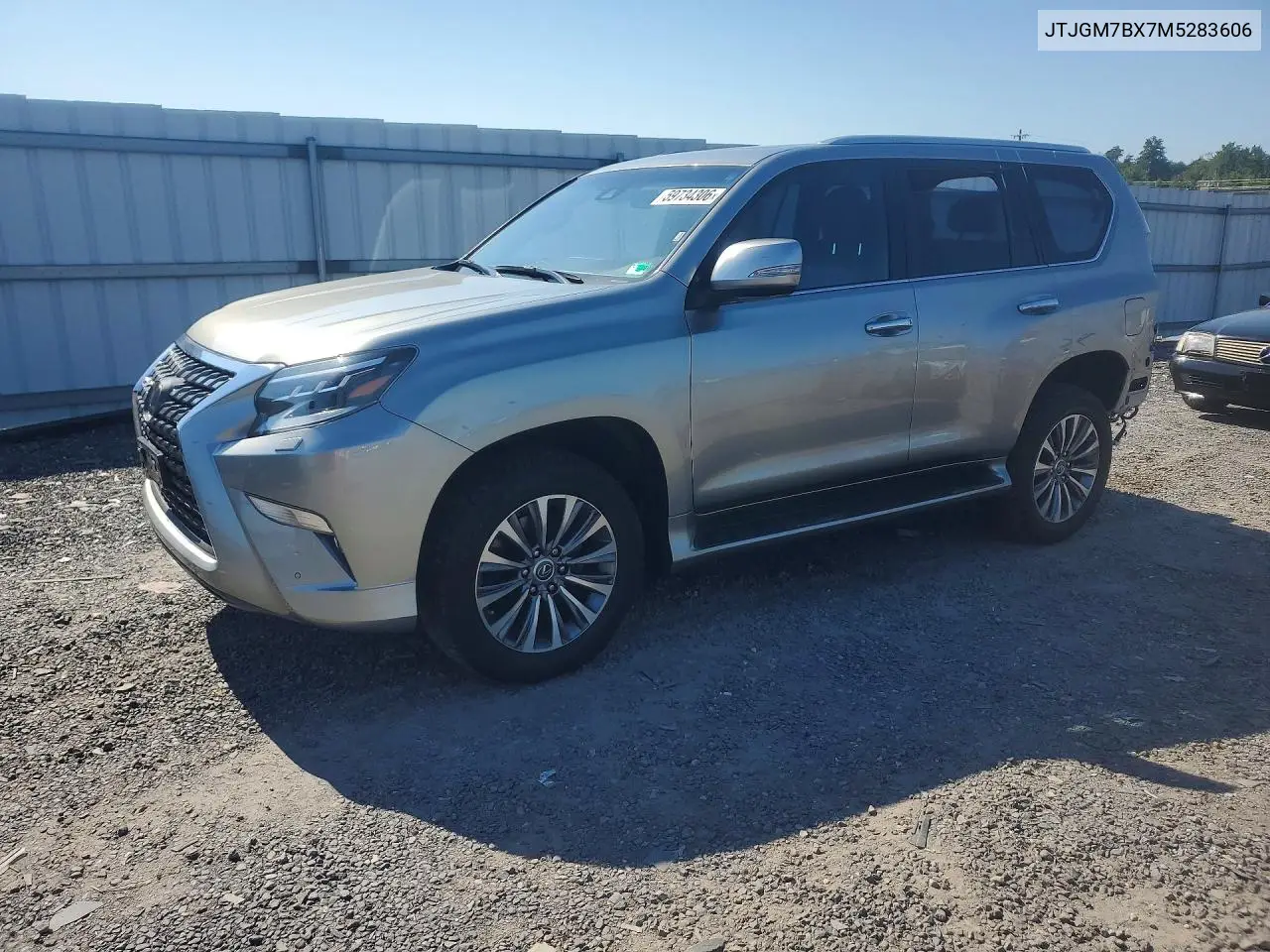 2021 Lexus Gx 460 Luxury VIN: JTJGM7BX7M5283606 Lot: 59734306