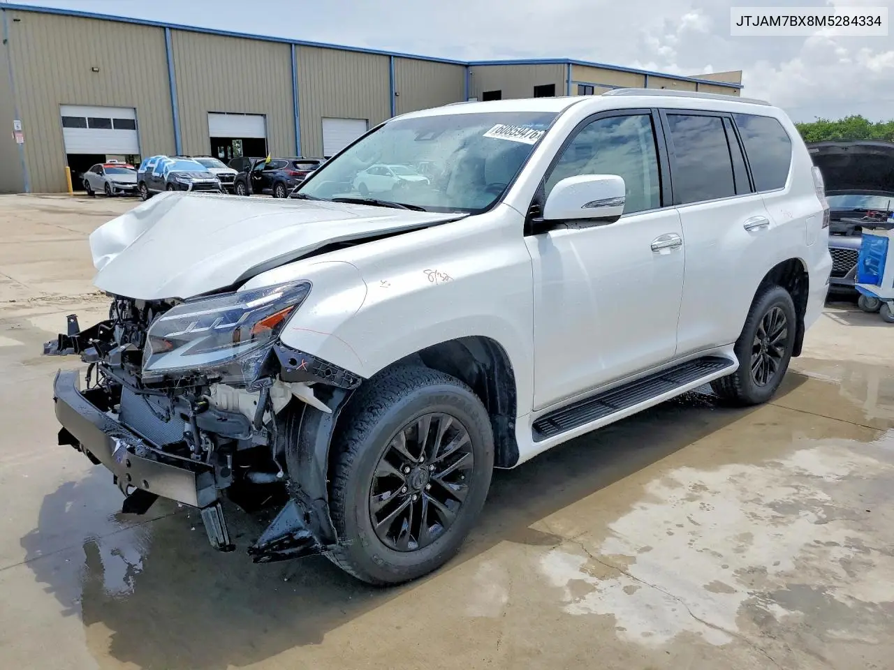 2021 Lexus Gx 460 Premium VIN: JTJAM7BX8M5284334 Lot: 60859476