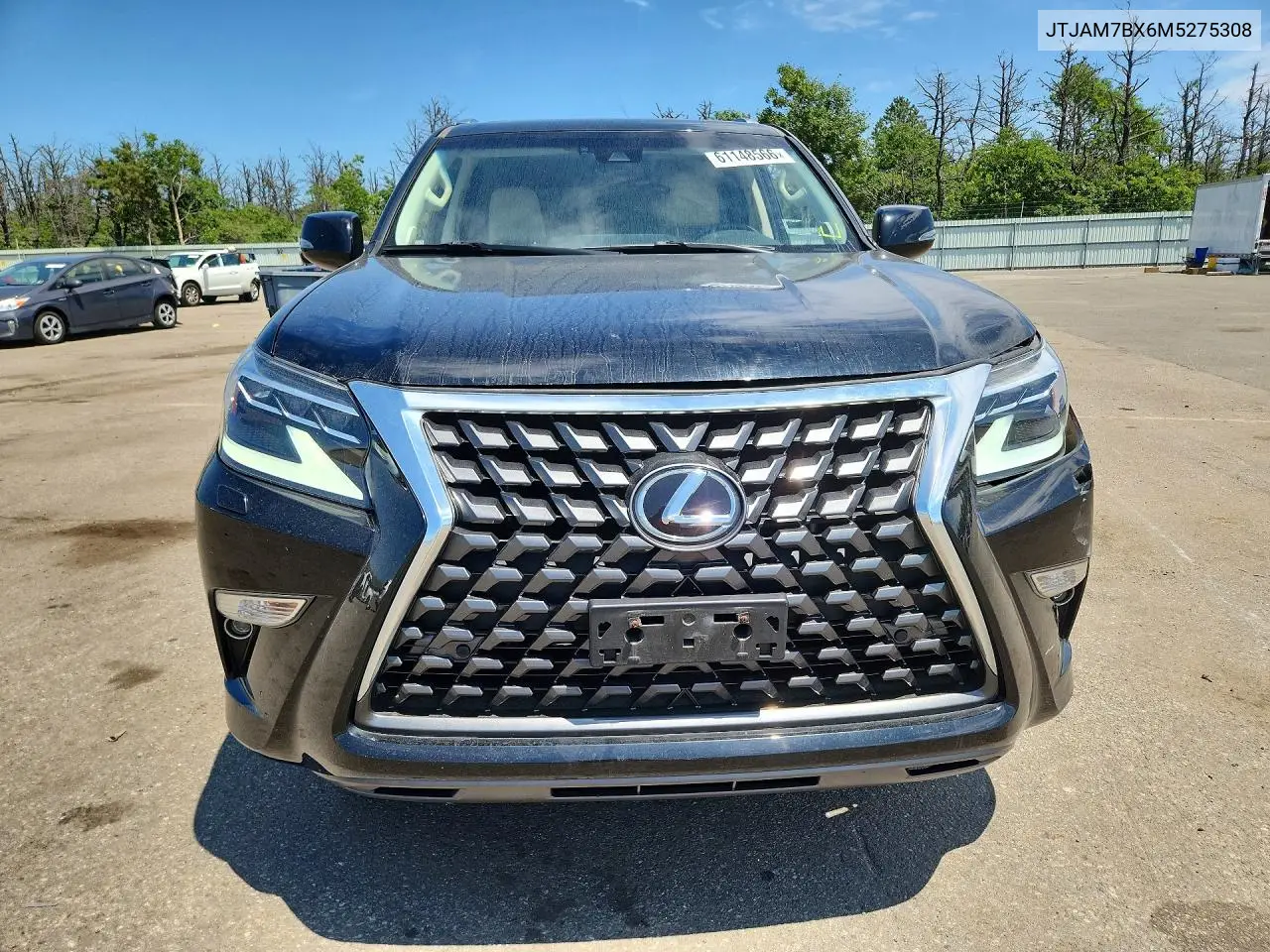 2021 Lexus Gx 460 Premium VIN: JTJAM7BX6M5275308 Lot: 61148566