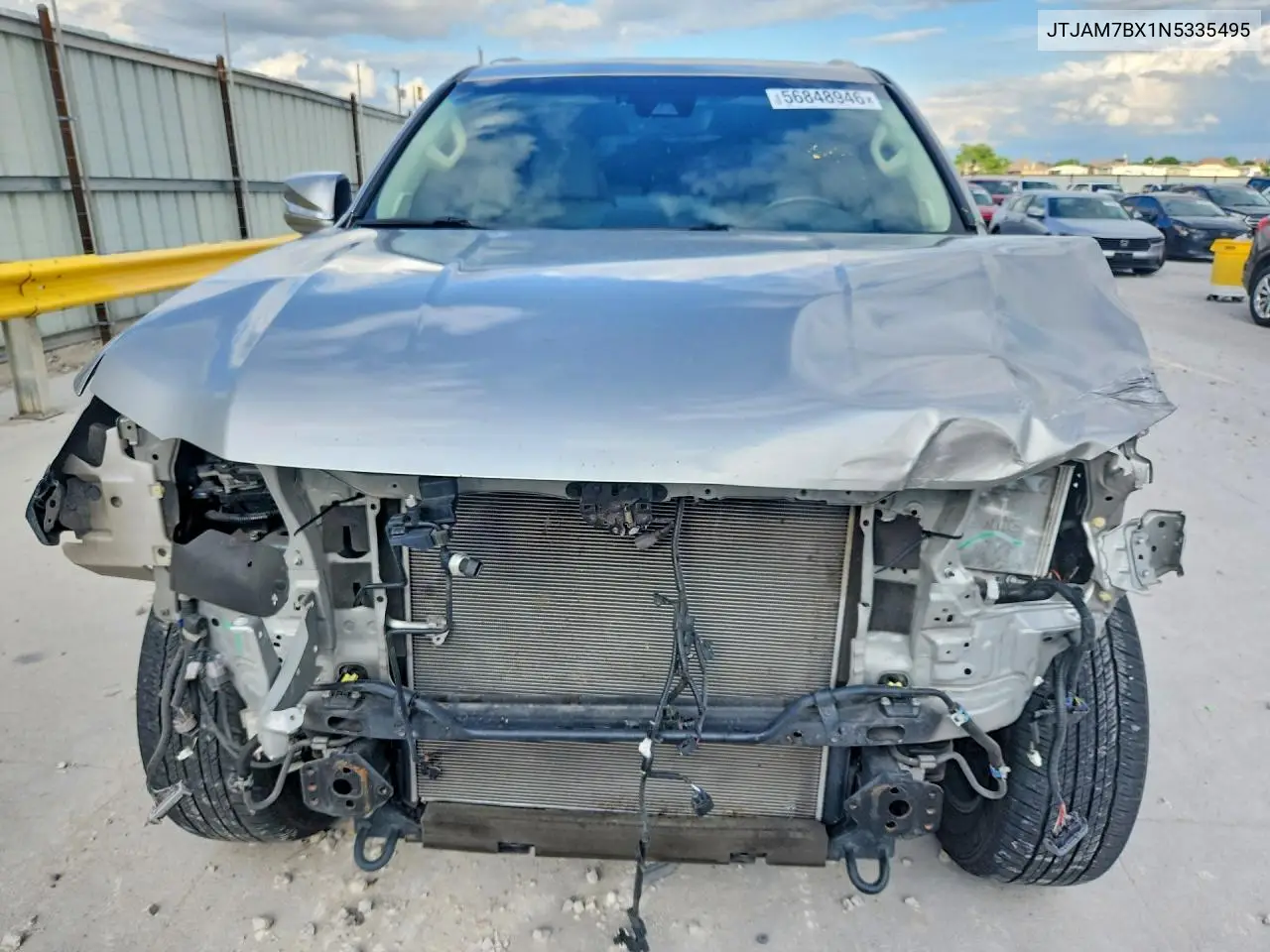 2022 Lexus Gx 460 VIN: JTJAM7BX1N5335495 Lot: 56848946