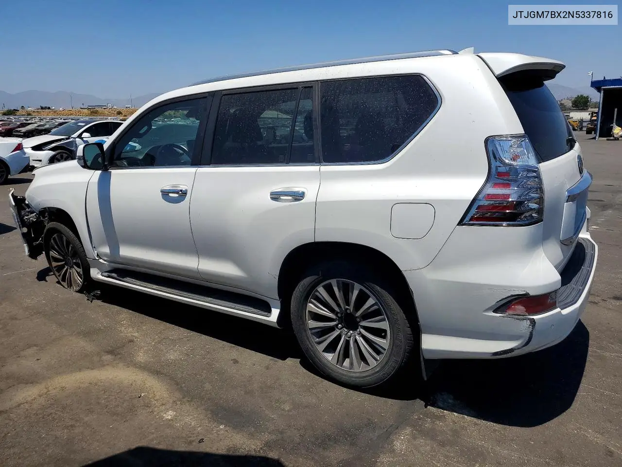 2022 Lexus Gx 460 Luxury VIN: JTJGM7BX2N5337816 Lot: 58841606