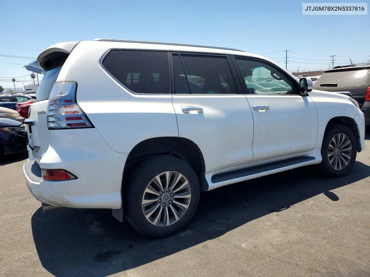 2022 Lexus Gx 460 Luxury VIN: JTJGM7BX2N5337816 Lot: 58841606