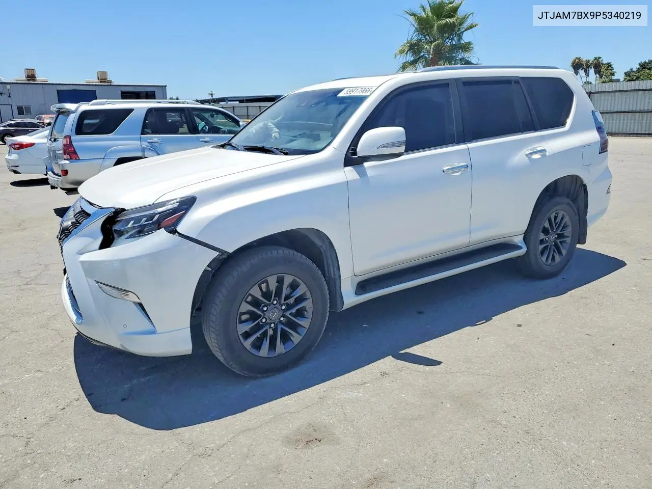 2023 Lexus Gx 460 VIN: JTJAM7BX9P5340219 Lot: 59917966