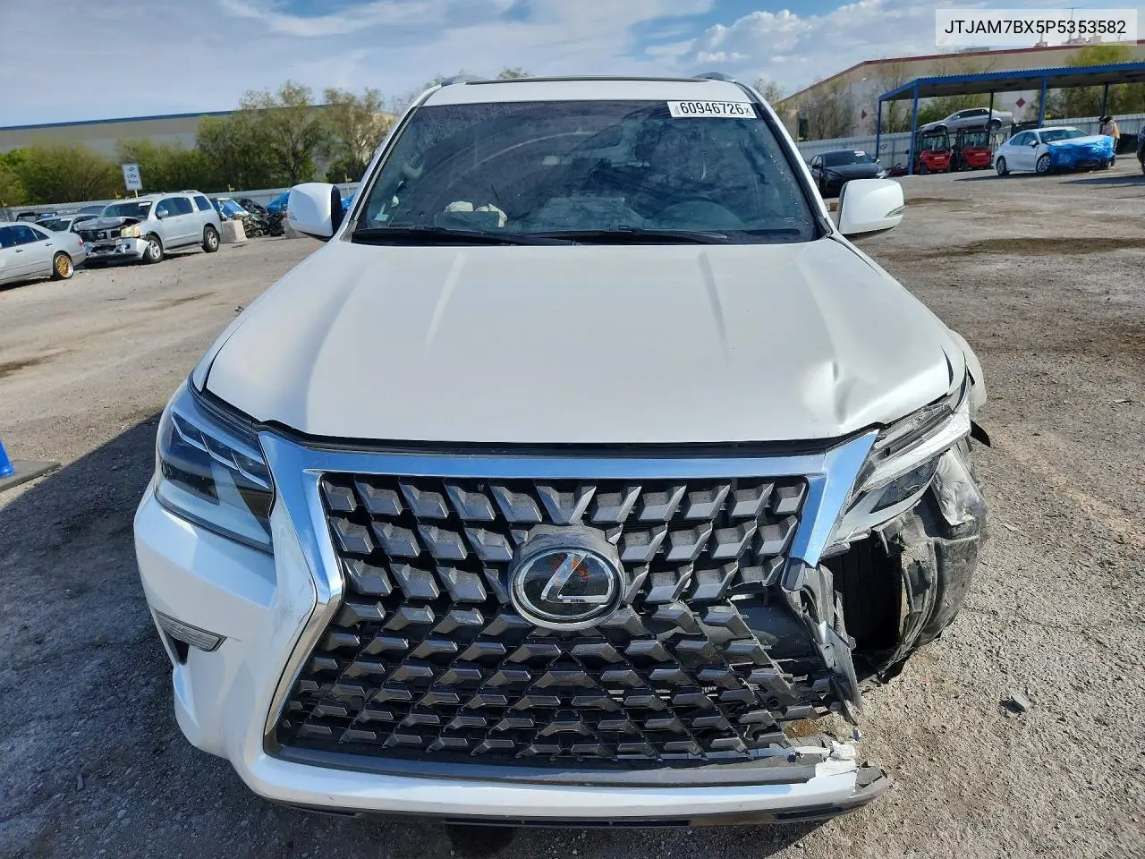 2023 Lexus Gx 460 VIN: JTJAM7BX5P5353582 Lot: 60946726