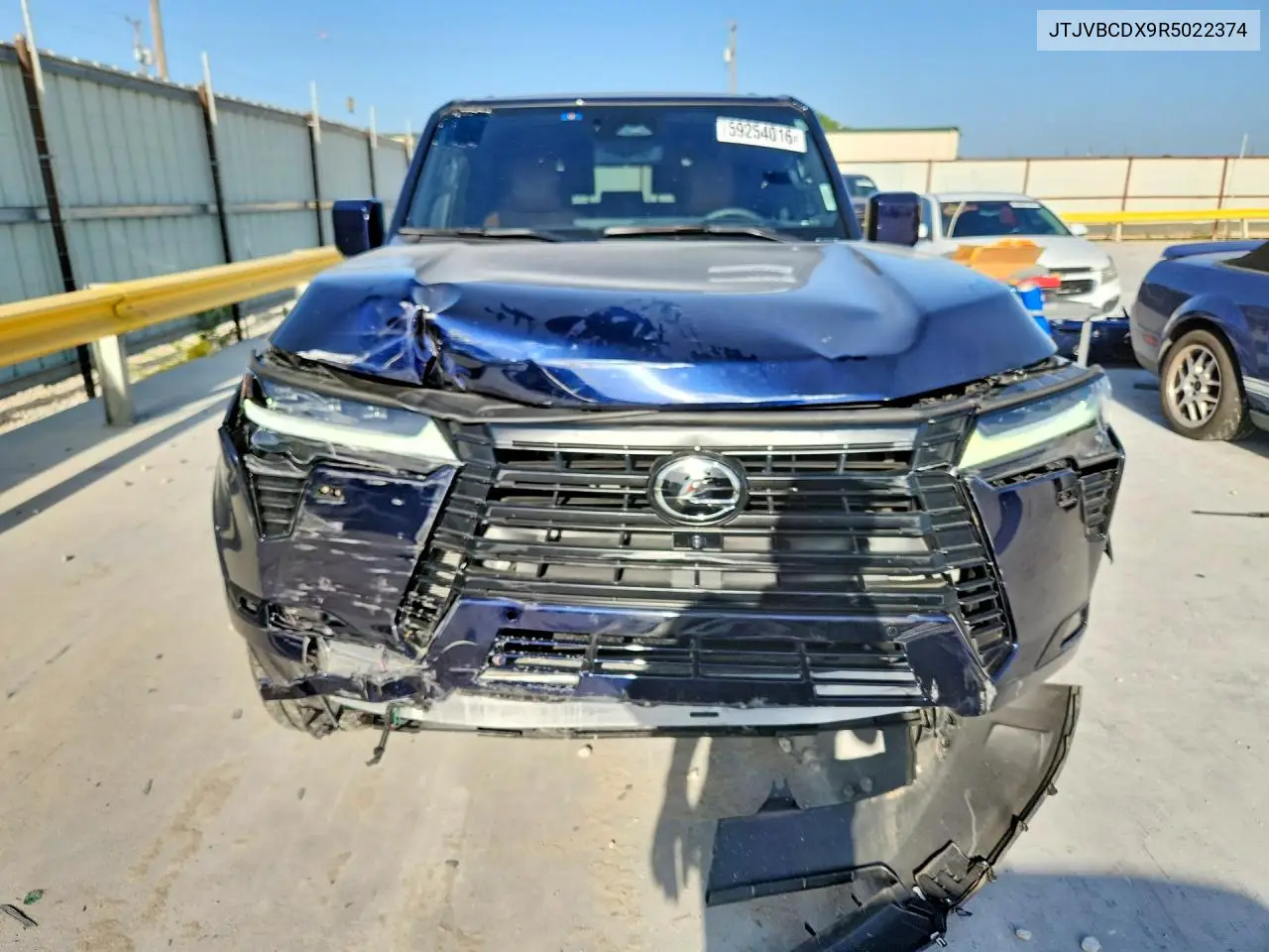 2024 Lexus Gx 550 Luxury+ VIN: JTJVBCDX9R5022374 Lot: 59254016