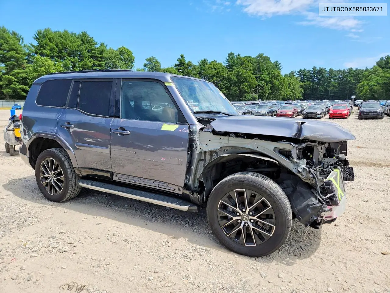 2024 Lexus Gx 550 Premium+ VIN: JTJTBCDX5R5033671 Lot: 60937526