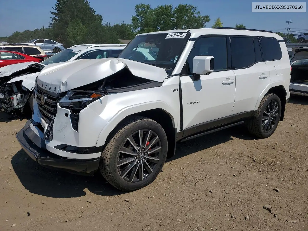2025 Lexus Gx 550 Luxury+ VIN: JTJVBCDXXS5070360 Lot: 59285676
