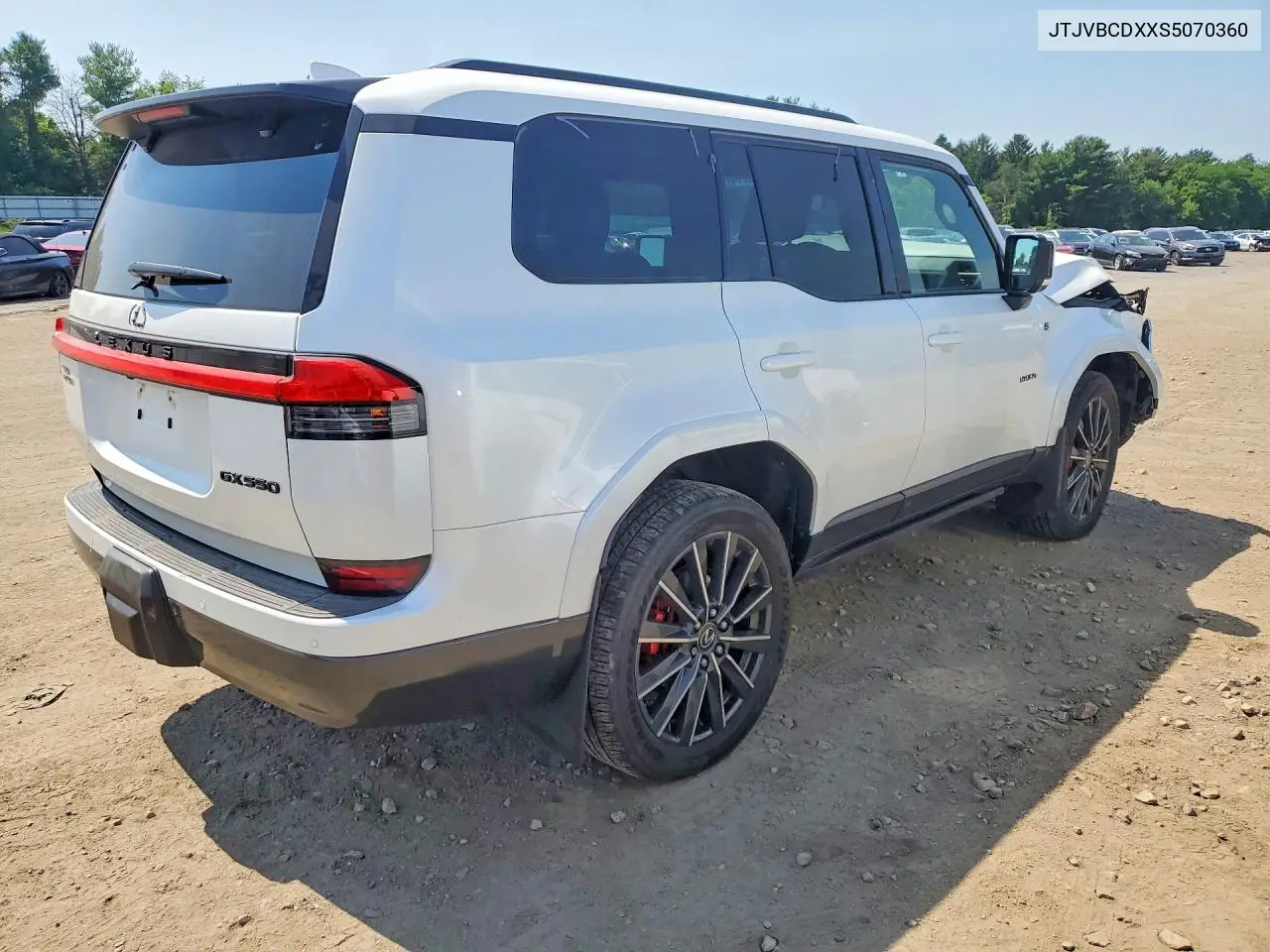 2025 Lexus Gx 550 Luxury+ VIN: JTJVBCDXXS5070360 Lot: 59285676