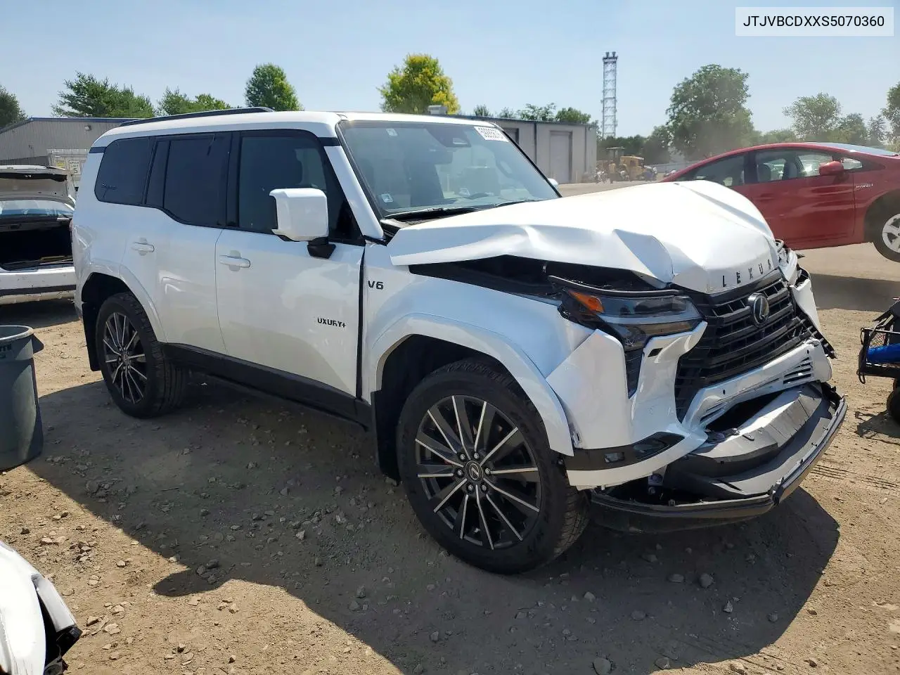 2025 Lexus Gx 550 Luxury+ VIN: JTJVBCDXXS5070360 Lot: 59285676