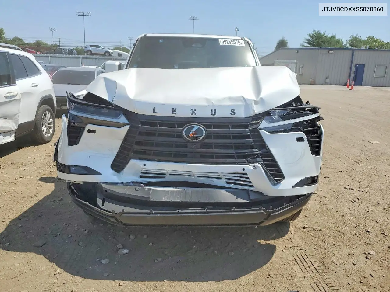 2025 Lexus Gx 550 Luxury+ VIN: JTJVBCDXXS5070360 Lot: 59285676