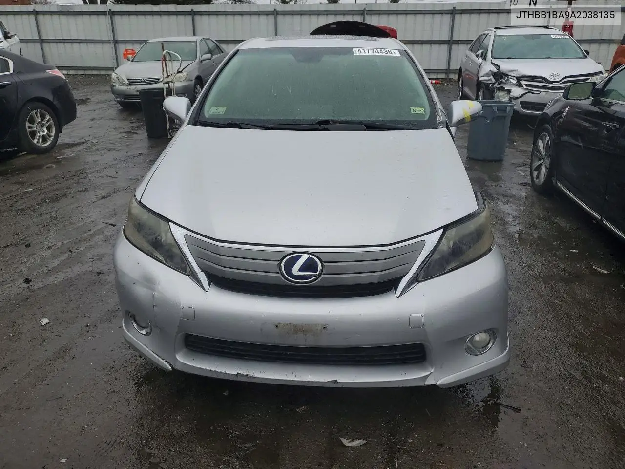 2010 Lexus Hs 250H Premium VIN: JTHBB1BA9A2038135 Lot: 41774436