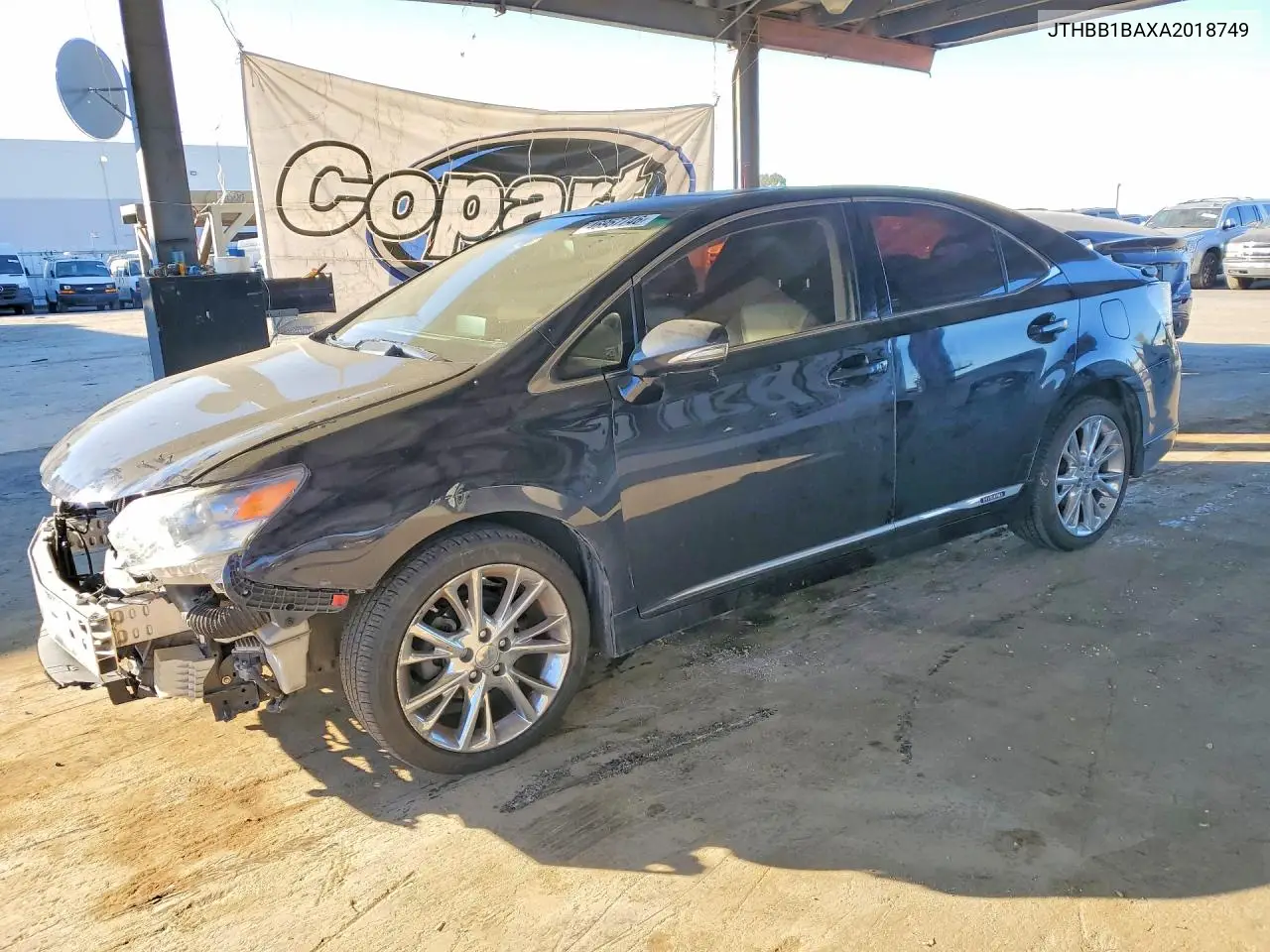 2010 Lexus Hs 250H Premium VIN: JTHBB1BAXA2018749 Lot: 46957746