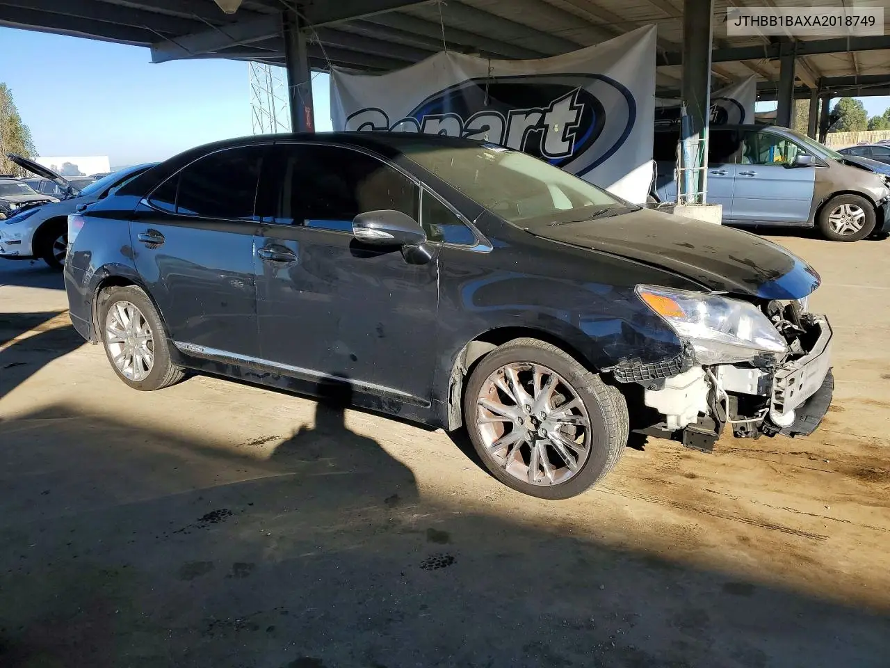 2010 Lexus Hs 250H Premium VIN: JTHBB1BAXA2018749 Lot: 46957746