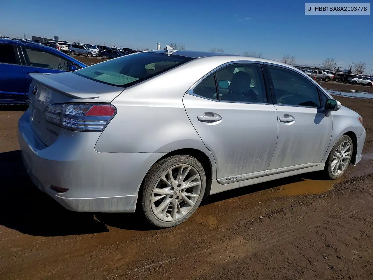 2010 Lexus Hs 250H Base VIN: JTHBB1BA8A2003778 Lot: 47255066