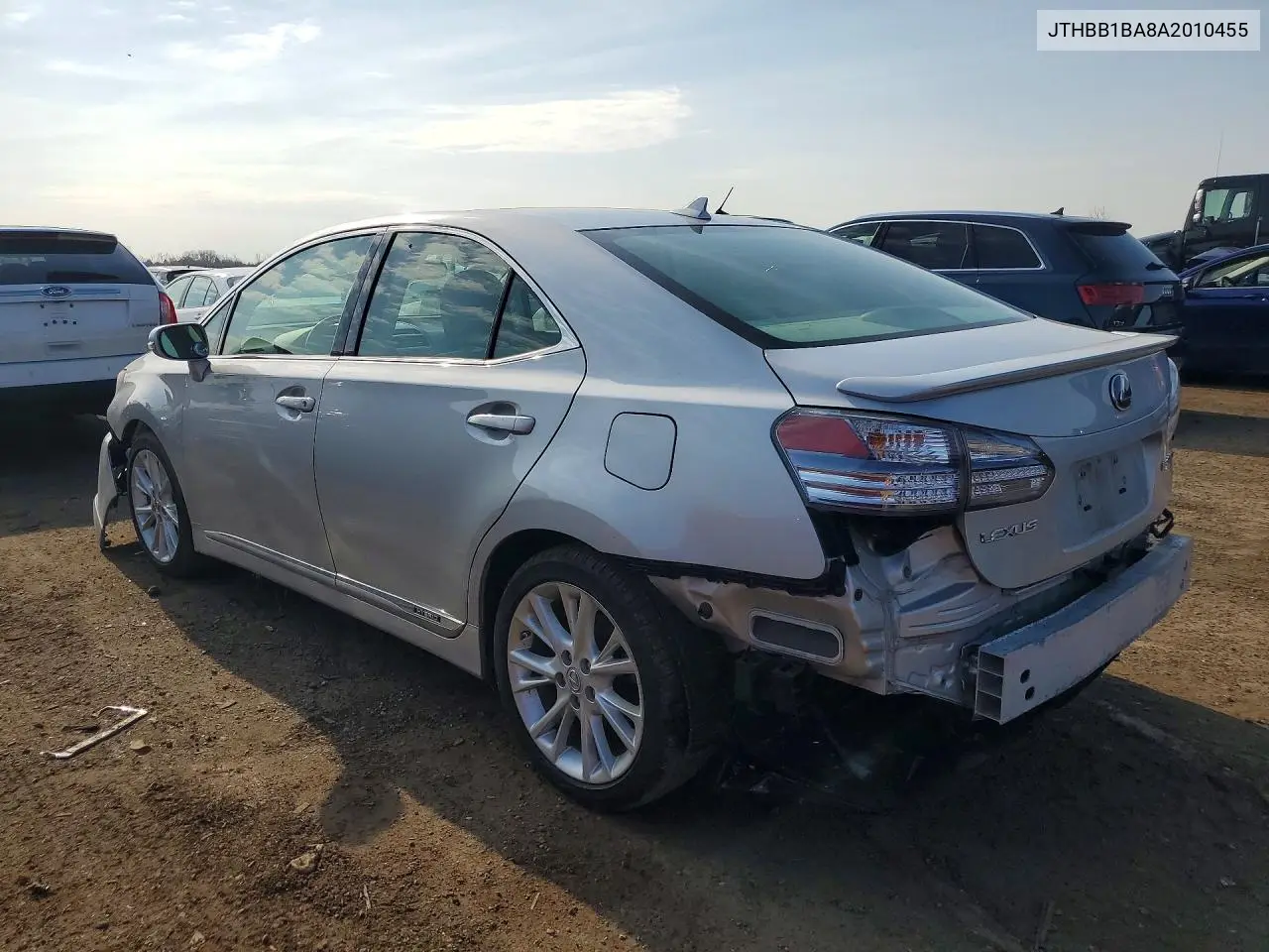 2010 Lexus Hs 250H Premium VIN: JTHBB1BA8A2010455 Lot: 48002106