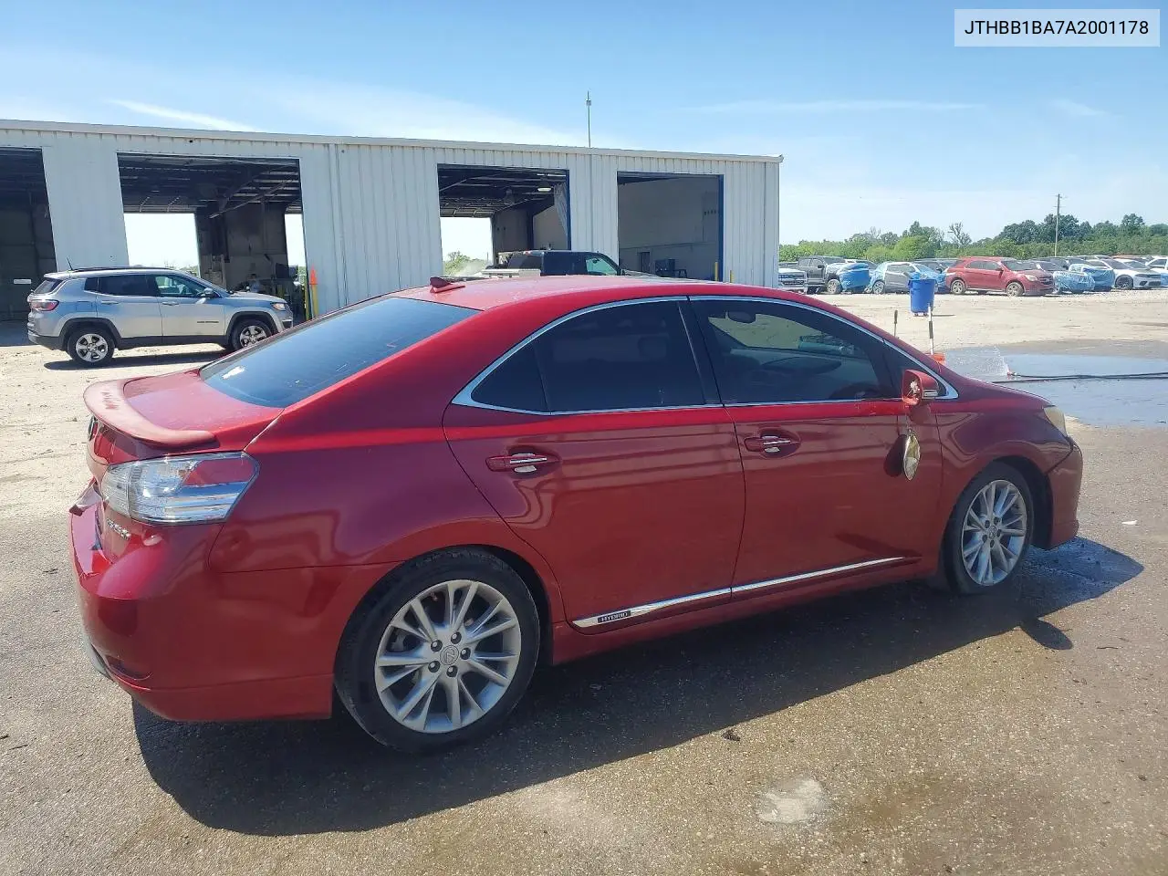 2010 Lexus Hs 250H VIN: JTHBB1BA7A2001178 Lot: 50359456