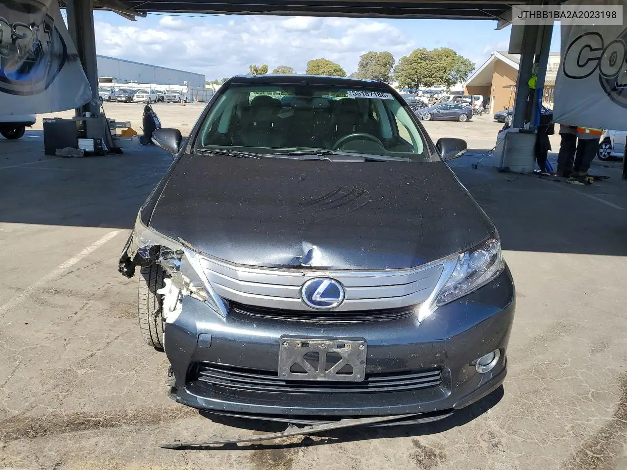 2010 Lexus Hs 250H Premium VIN: JTHBB1BA2A2023198 Lot: 55187186