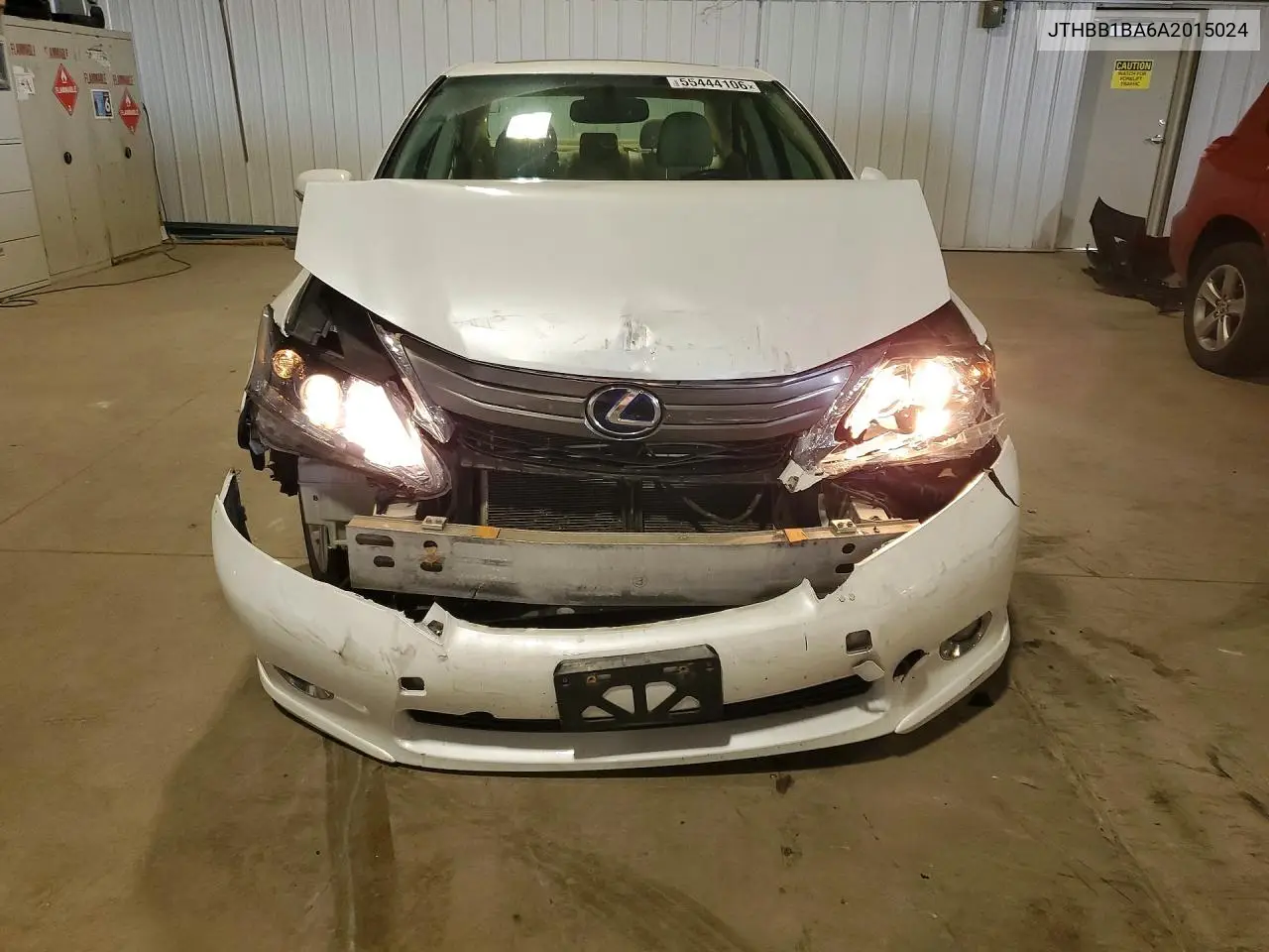 2010 Lexus Hs 250H VIN: JTHBB1BA6A2015024 Lot: 55444106