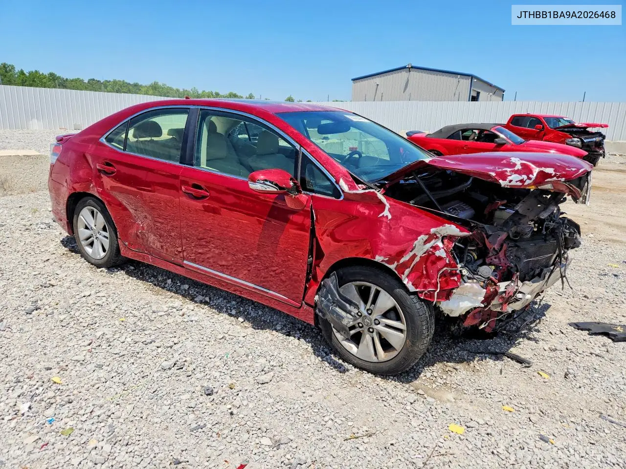 2010 Lexus Hs 250H VIN: JTHBB1BA9A2026468 Lot: 56328446