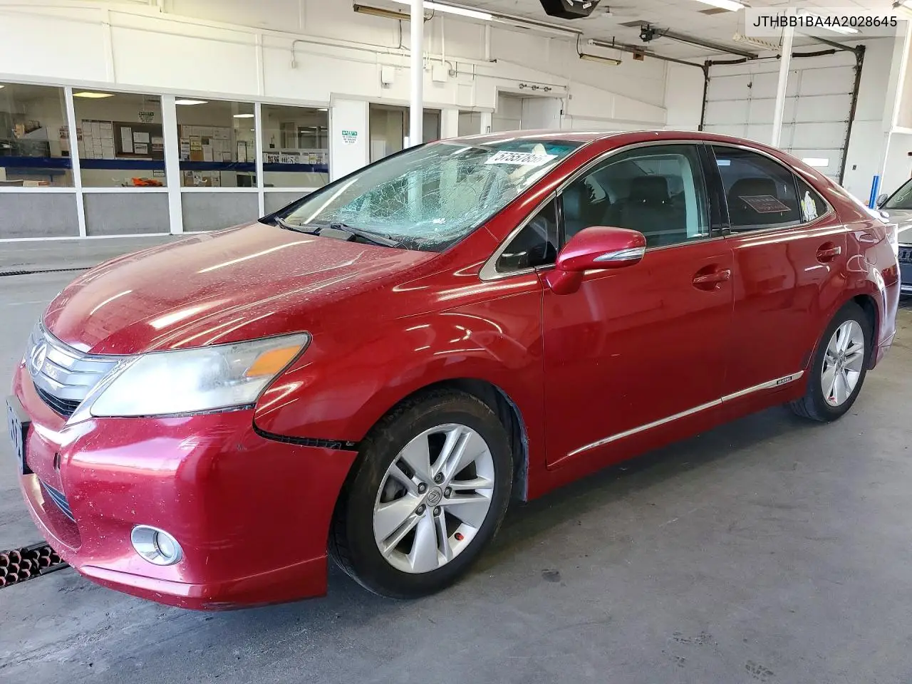 2010 Lexus Hs 250H VIN: JTHBB1BA4A2028645 Lot: 57557856