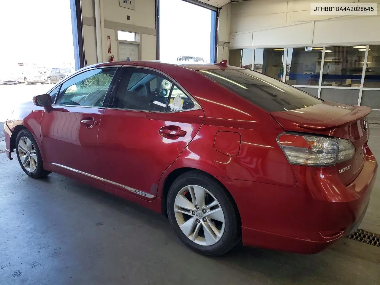 2010 Lexus Hs 250H VIN: JTHBB1BA4A2028645 Lot: 57557856