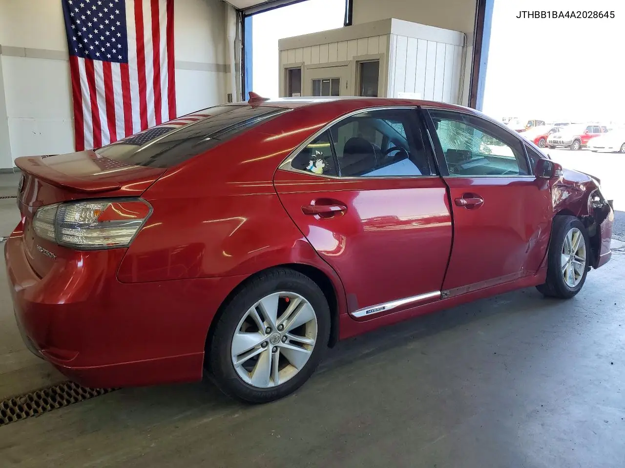 2010 Lexus Hs 250H VIN: JTHBB1BA4A2028645 Lot: 57557856