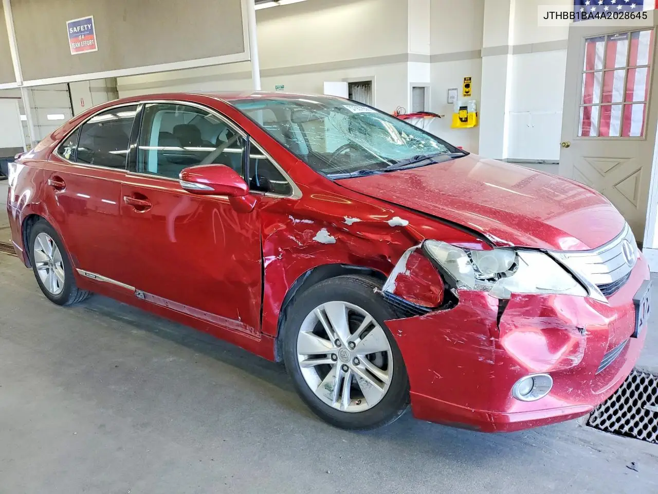 2010 Lexus Hs 250H VIN: JTHBB1BA4A2028645 Lot: 57557856