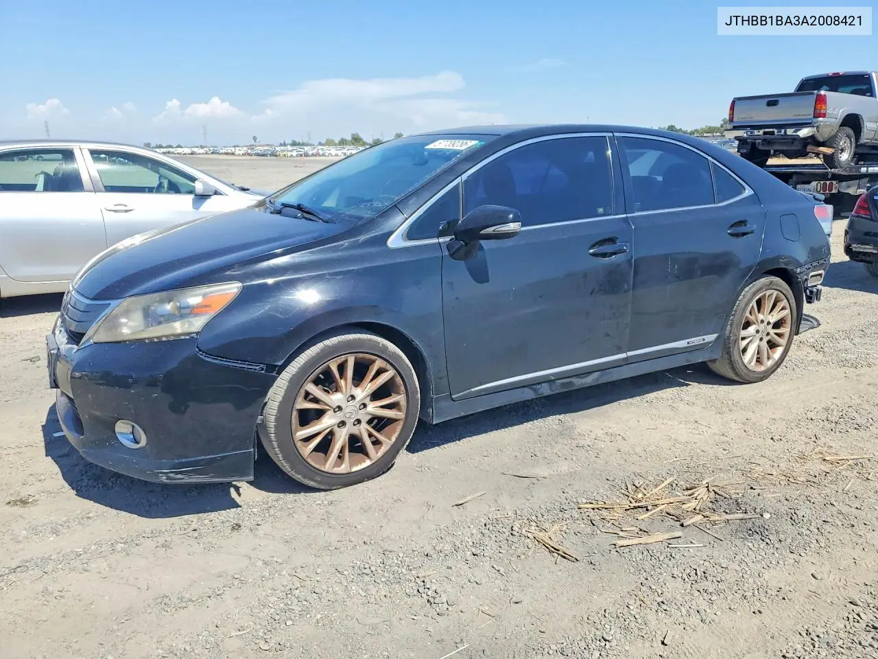 2010 Lexus Hs 250H VIN: JTHBB1BA3A2008421 Lot: 57739286