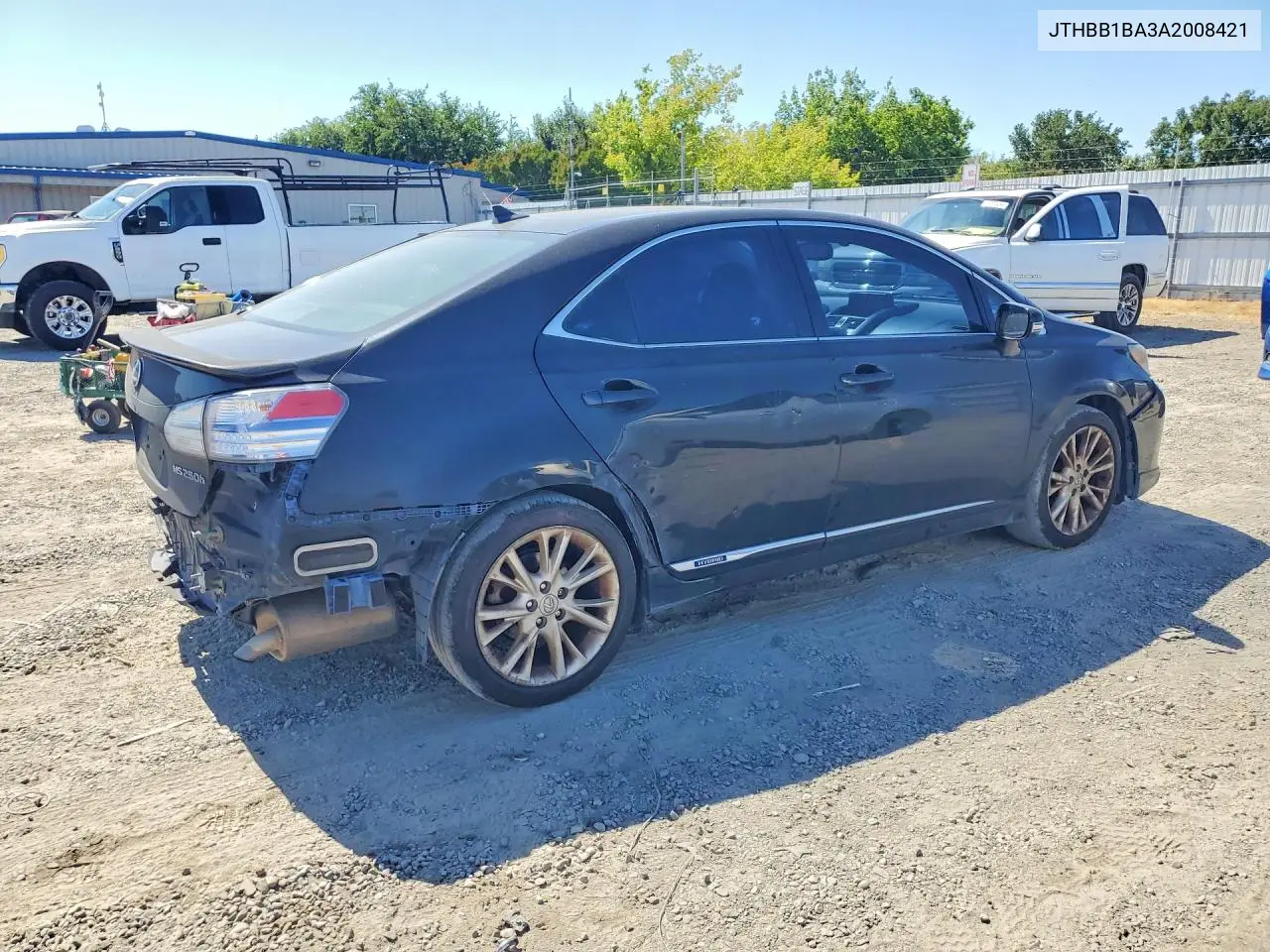 2010 Lexus Hs 250H VIN: JTHBB1BA3A2008421 Lot: 57739286
