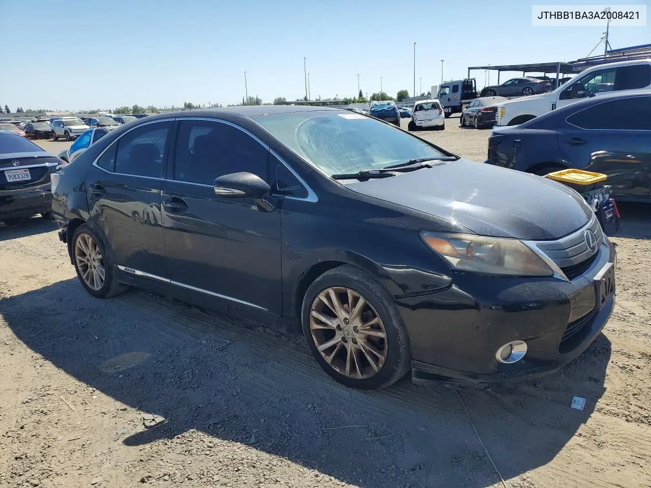 2010 Lexus Hs 250H VIN: JTHBB1BA3A2008421 Lot: 57739286