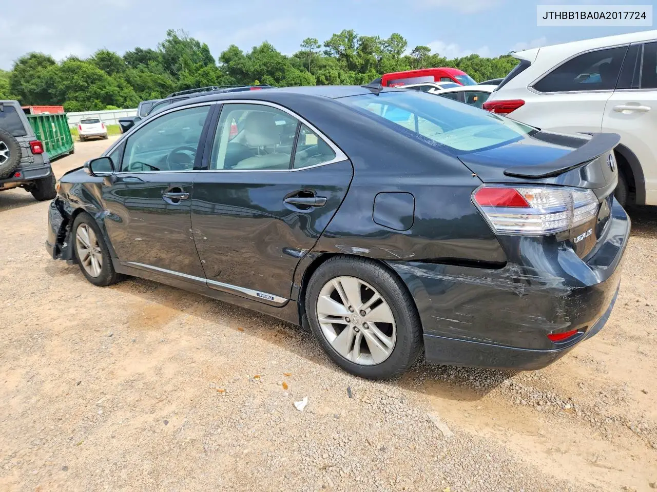 2010 Lexus Hs 250H VIN: JTHBB1BA0A2017724 Lot: 58015856
