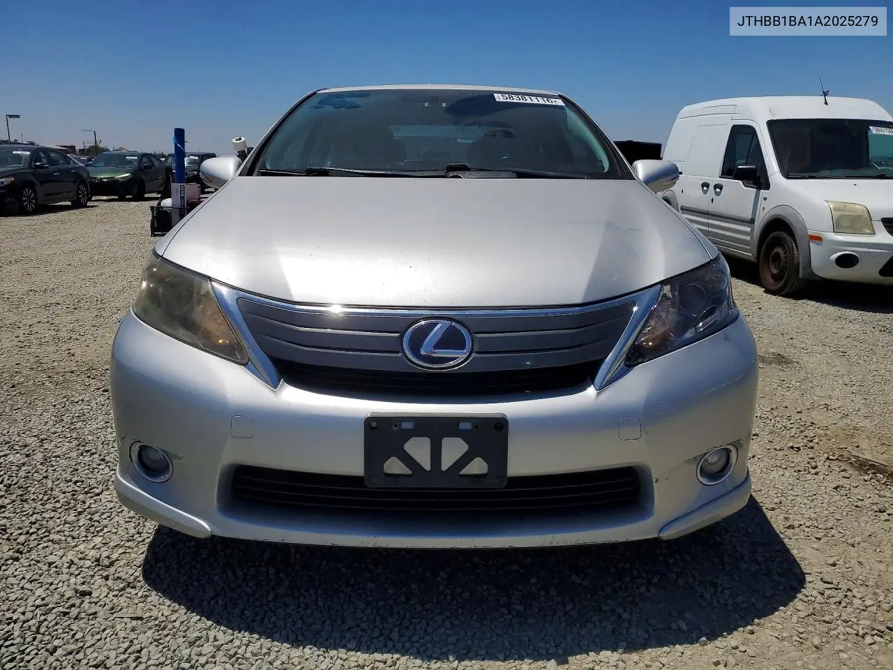 2010 Lexus Hs 250H VIN: JTHBB1BA1A2025279 Lot: 58381116
