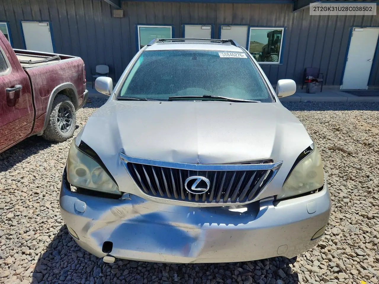 2010 Lexus Hs 250H VIN: 2T2GK31U28C038502 Lot: 58846276