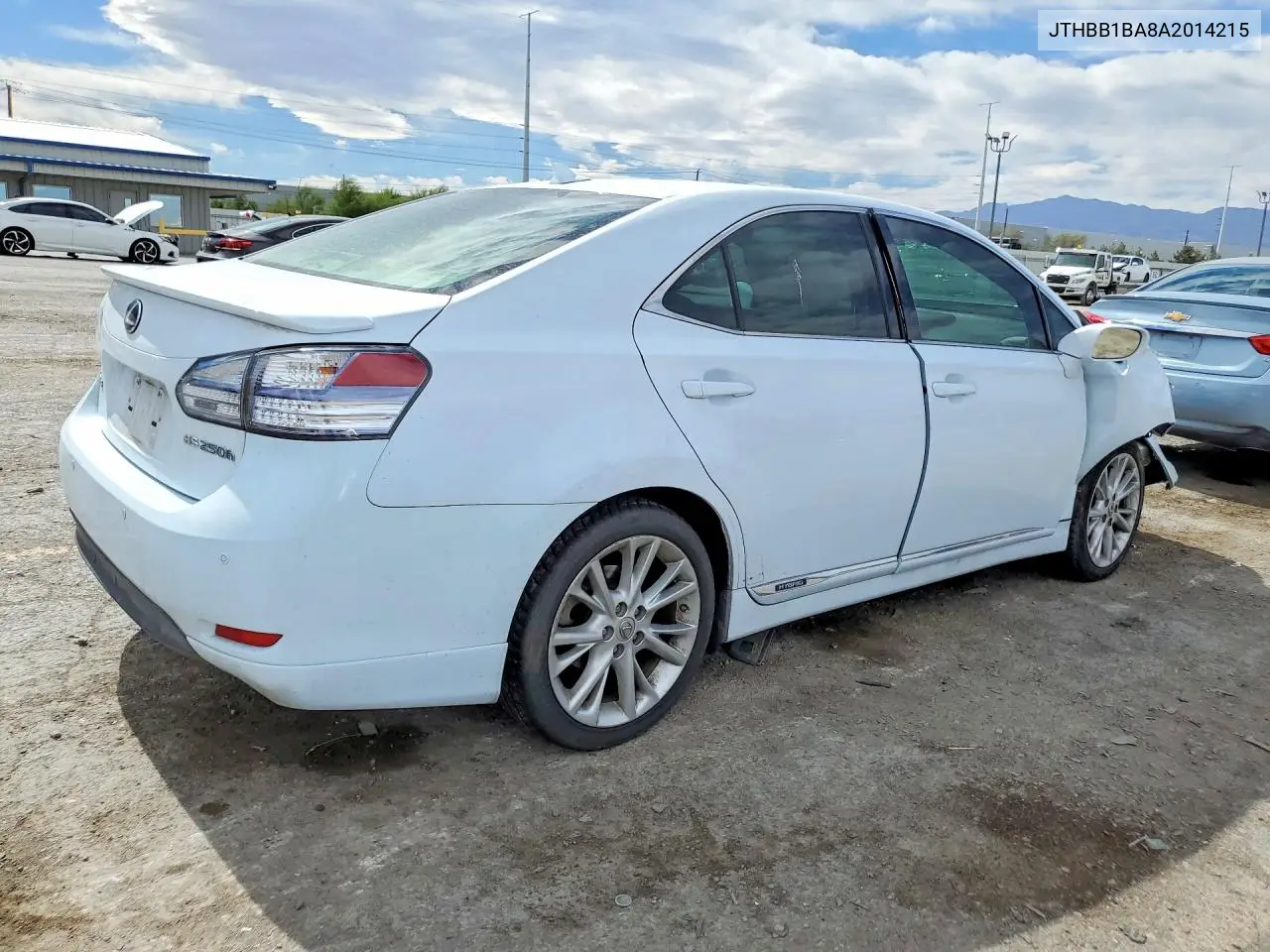 2010 Lexus Hs 250H VIN: JTHBB1BA8A2014215 Lot: 58981826